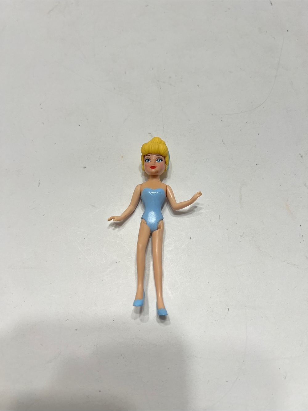 Mattel Blonde Doll in Blue Swimsuit and Blue Shoes